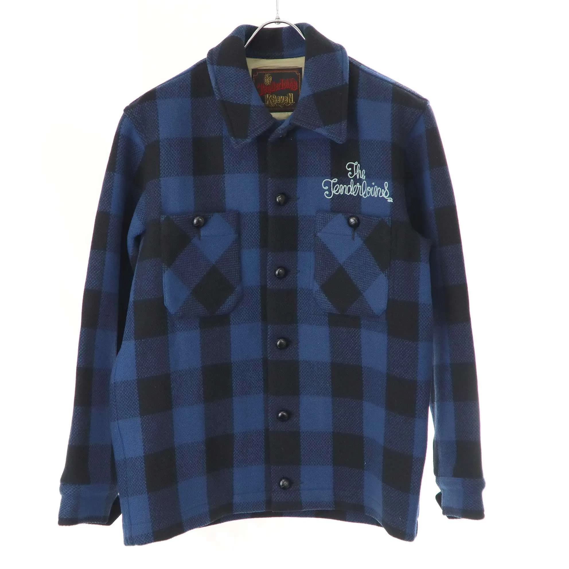 TENDERLOIN テンダーロイン T-BUFFALO JKT バッファローウールチェックジャケット