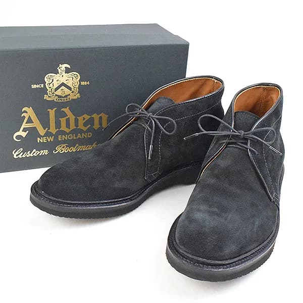 Alden オールデン 18AW WILD LIFE TAILOR別注 スウェードレザーチャッカブーツ