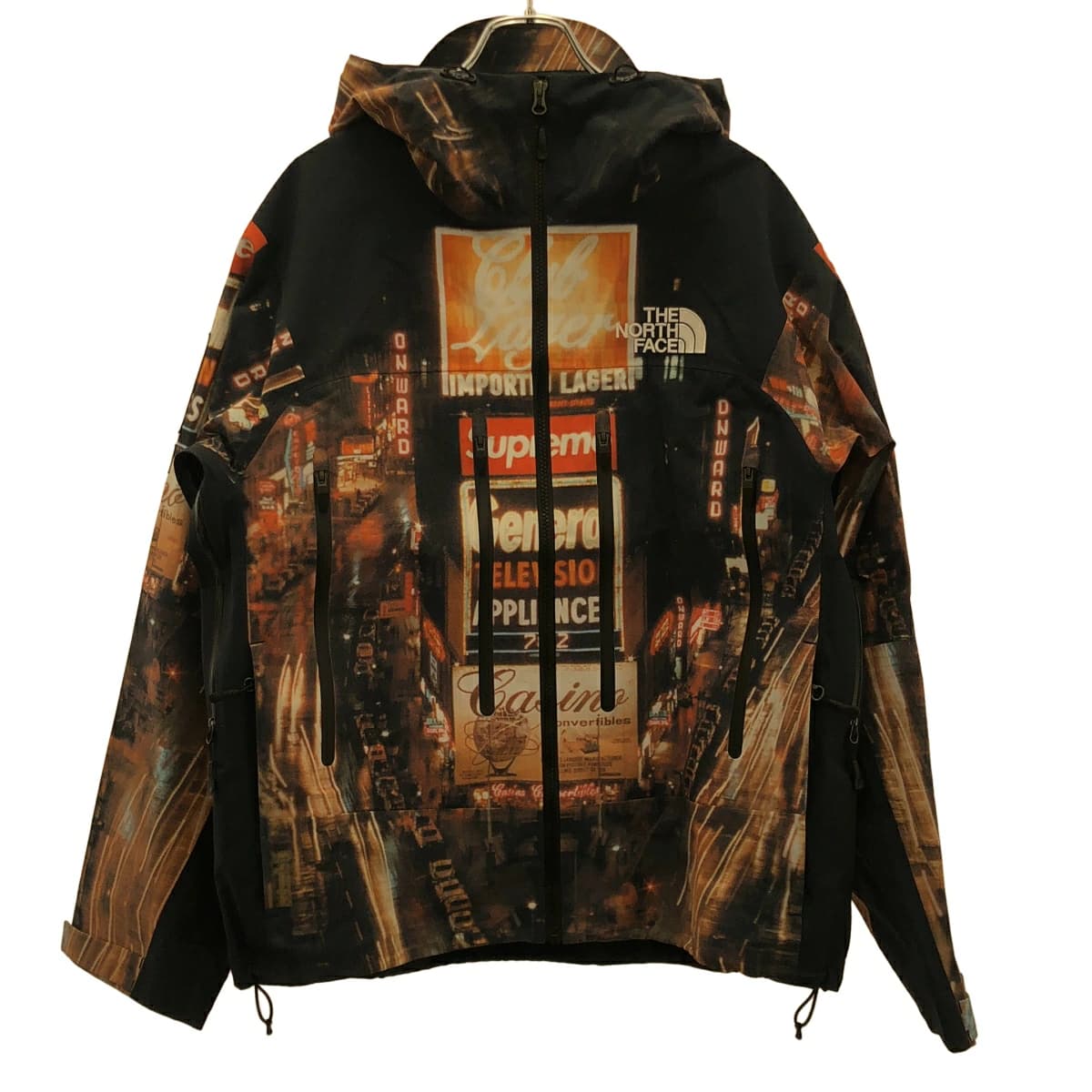 Supreme シュプリーム ノースフェイス 22AW Taped Seam Shell Jacket Times Square マウンテンパーカー NP52207I