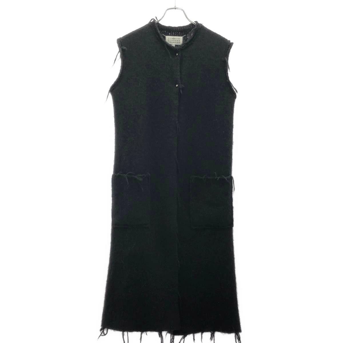 Maison Margiela メゾン マルジェラ 16AW ウールロングニットベスト S31AA0159 S15734