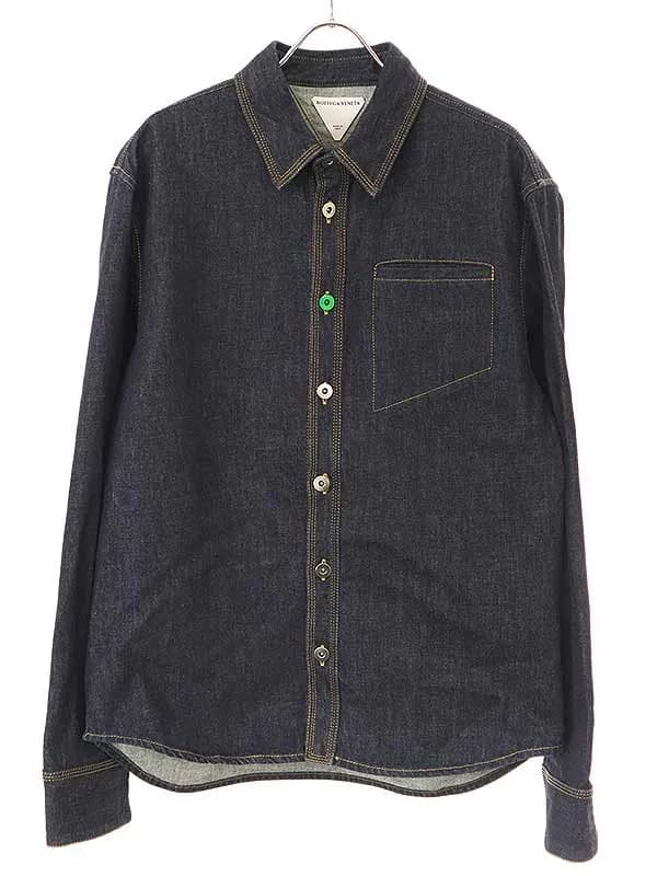 BOTTEGA VENETA ボッテガヴェネタ 21AW デニムシャツ