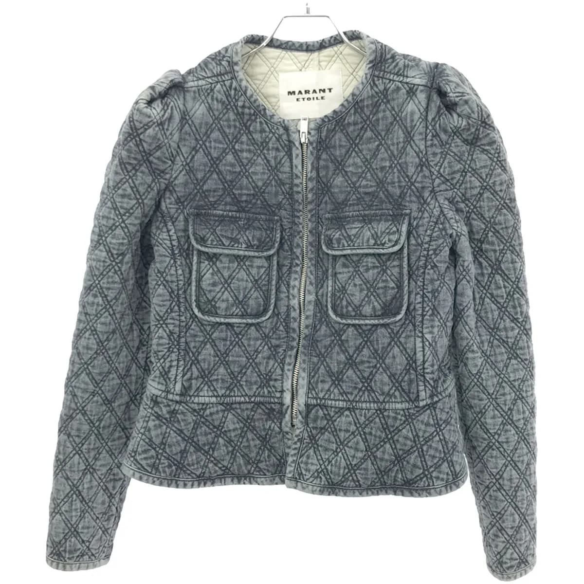 ISABEL MARANT イザベルマラン エトワール 23AW DELIONA JACKET ダイヤキルティングジャケット