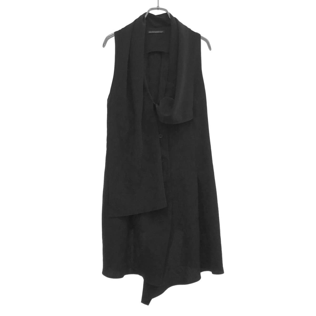 Yohji Yamamoto ヨウジヤマモトコレクションズ 25SS クレープデシンジャケットベスト FP-J65-500
