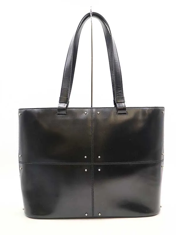TOD'S トッズ スタッズレザートートバッグ