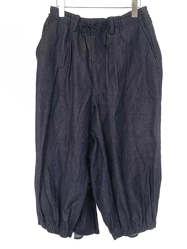Yohji Yamamoto ヨウジヤマモト プールオム 19SS 8oz KARASU PANTS デニムカラスパンツ