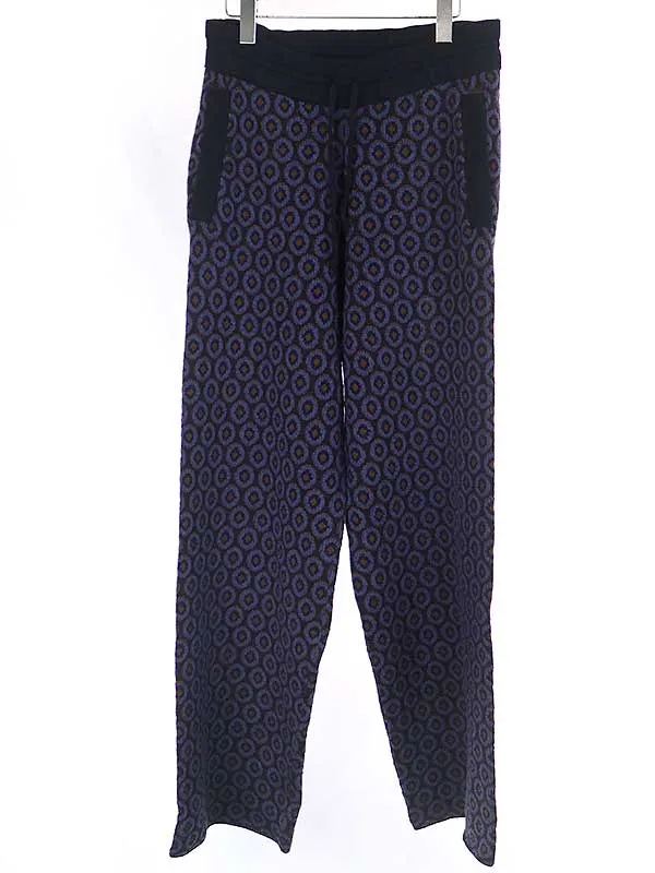 DRIES VAN NOTEN ドリスヴァンノッテン ジャガードニットパンツ