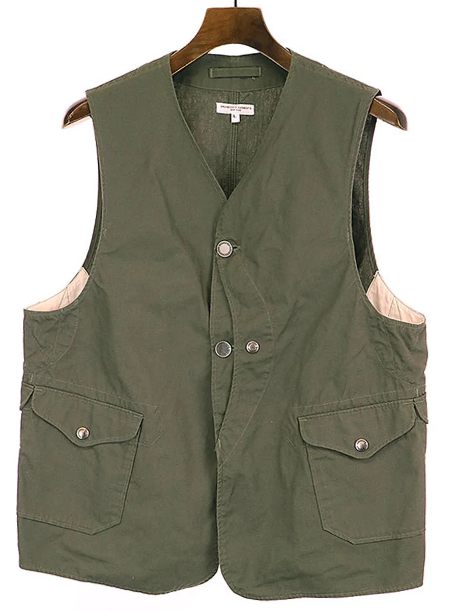 Engineered Garments エンジニアードガーメンツ 16SS Upland Vest コットンアップランドベスト