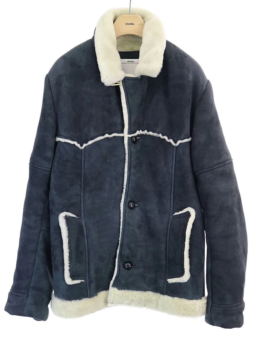 visvim ビズビム 11AW SHERMAN JACKET ムートンレザージャケット