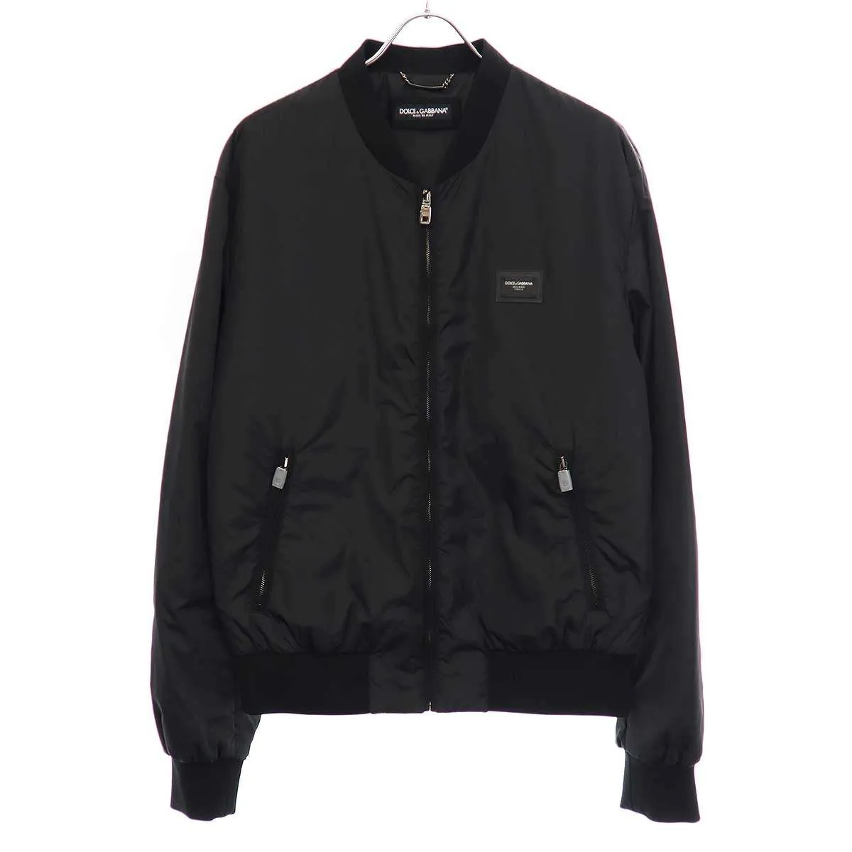 DOLCE&GABBANA ドルチェ&ガッバーナ 20SS ロゴプレートナイロンブルゾン ジャケット