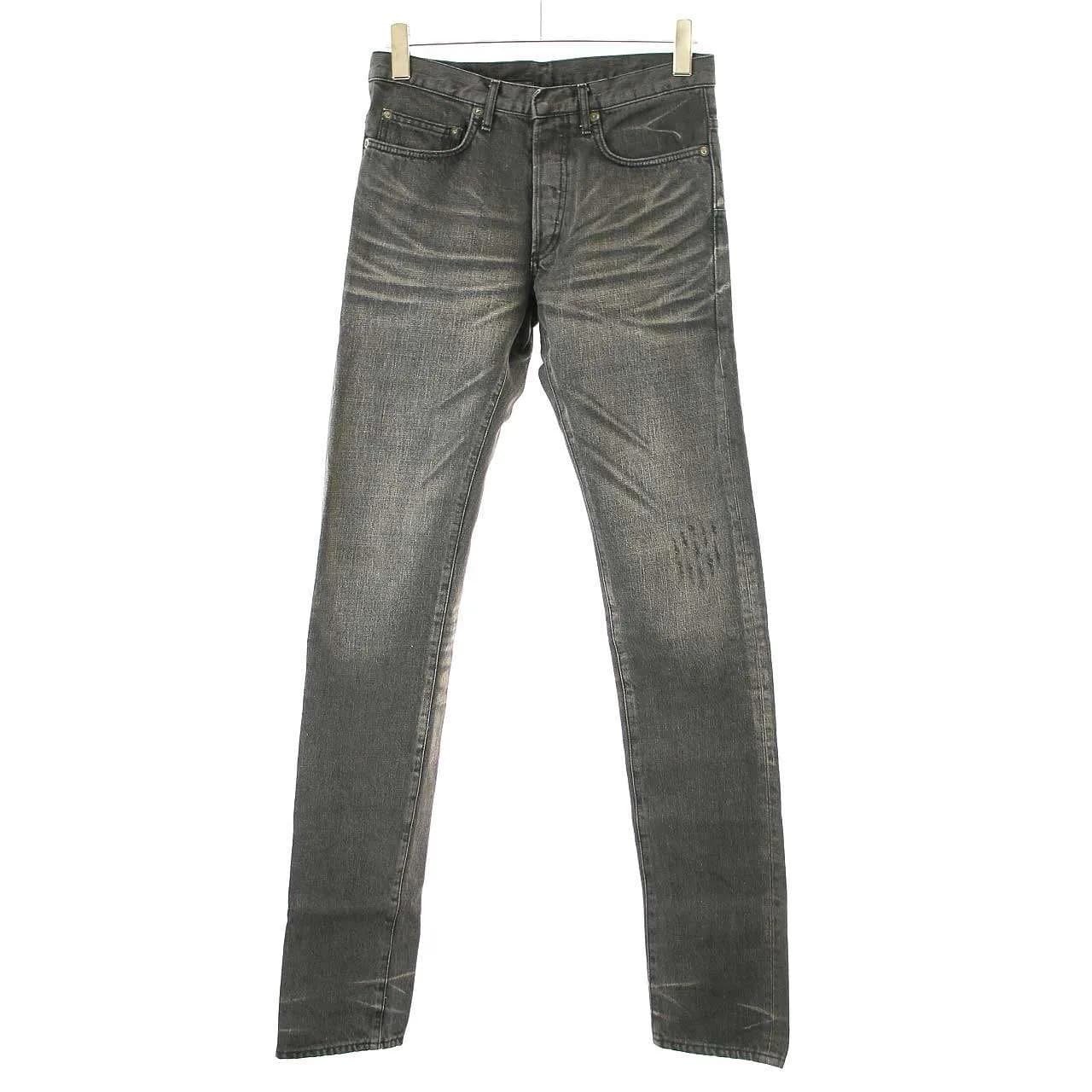 Dior HOMME ディオールオム 2005AW 爪痕加工デニムパンツ