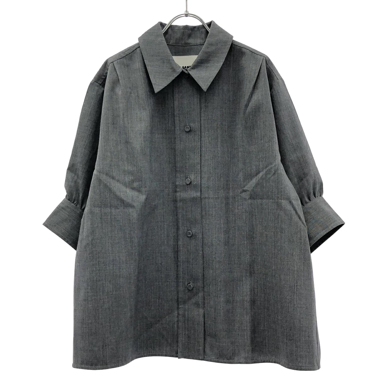 JIL SANDER ジルサンダー 25AW SHIRT 77 SS ワイドウールシャツ