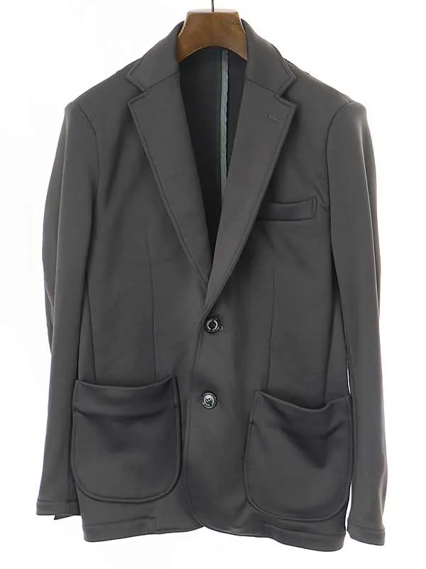 1piu1uguale3 ウノピゥウノウグァーレトレ × レオン 17AW 2B JACKET 2Bジャージーセットアップスーツ