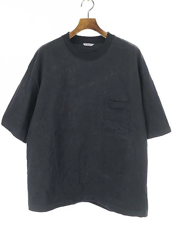 AURALEE オーラリー 21SS STAND-UP TEE スタンドアップTシャツ