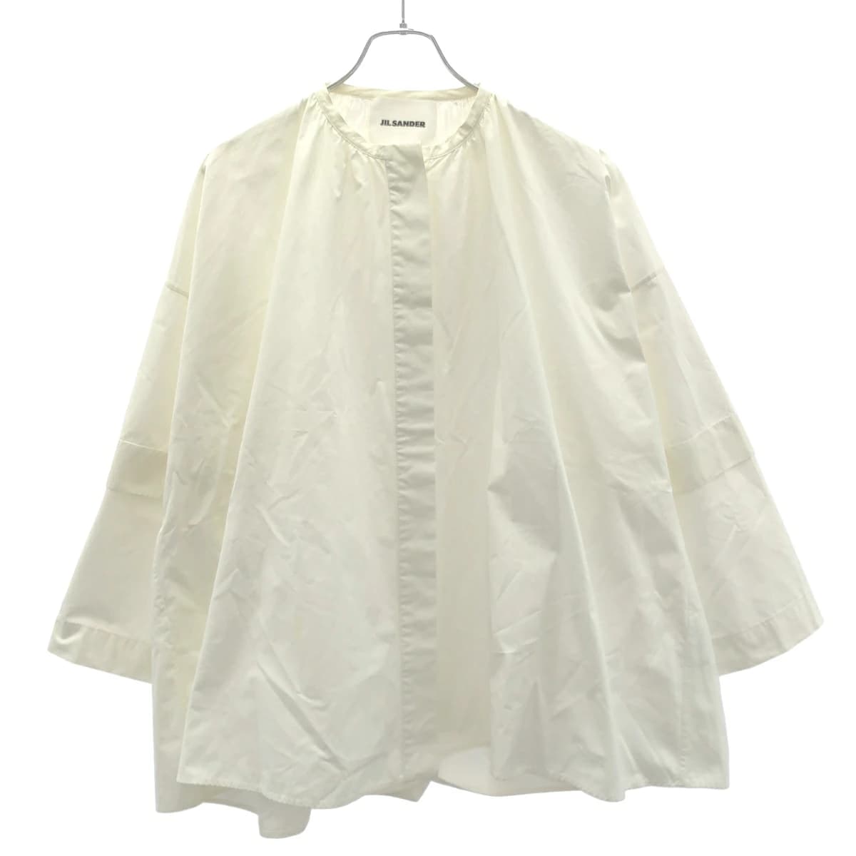 JIL SANDER ジルサンダー 19AW コットンポプリン ブラウスシャツ