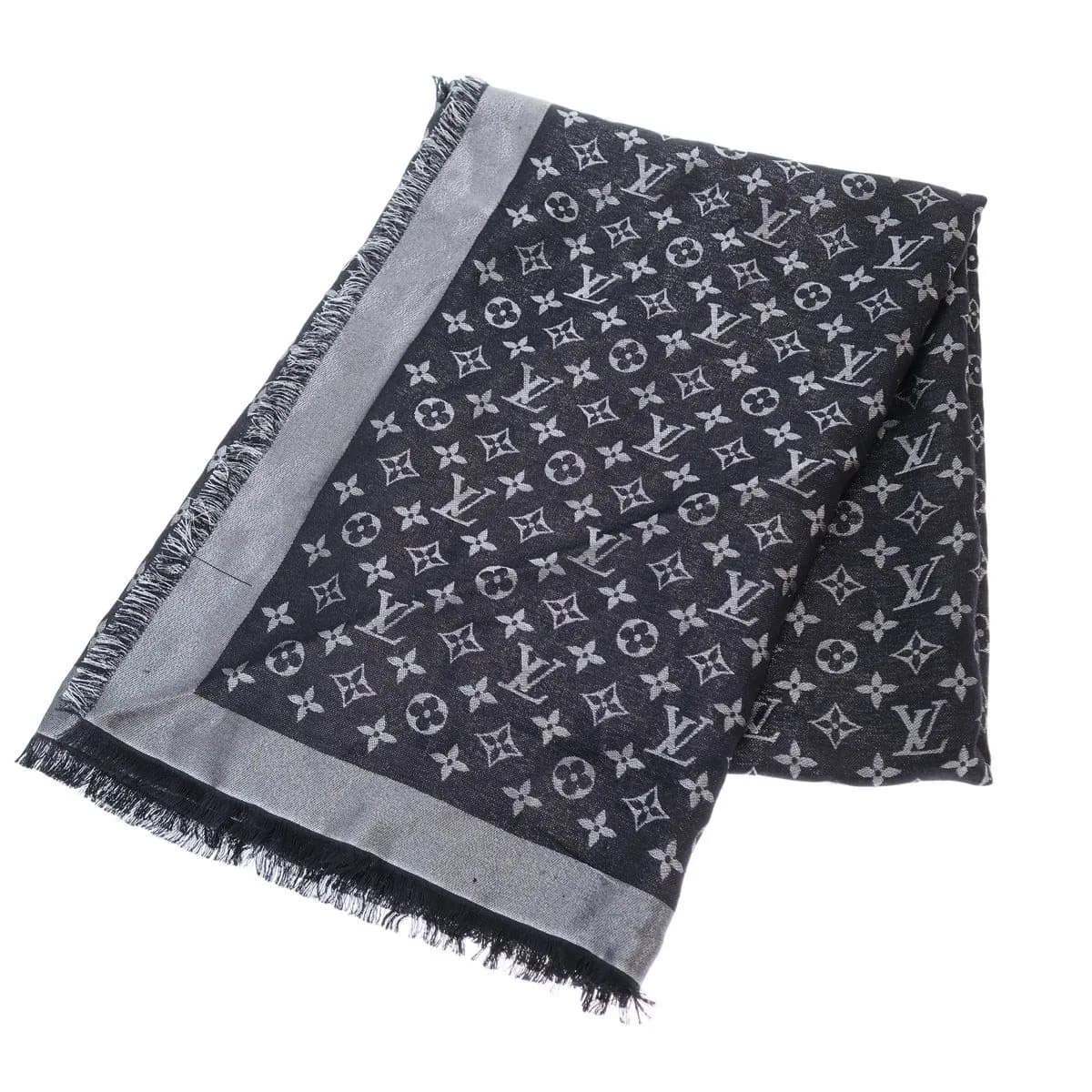 LOUIS VUITTON ルイヴィトン ショール・モノグラムシャイン ストール