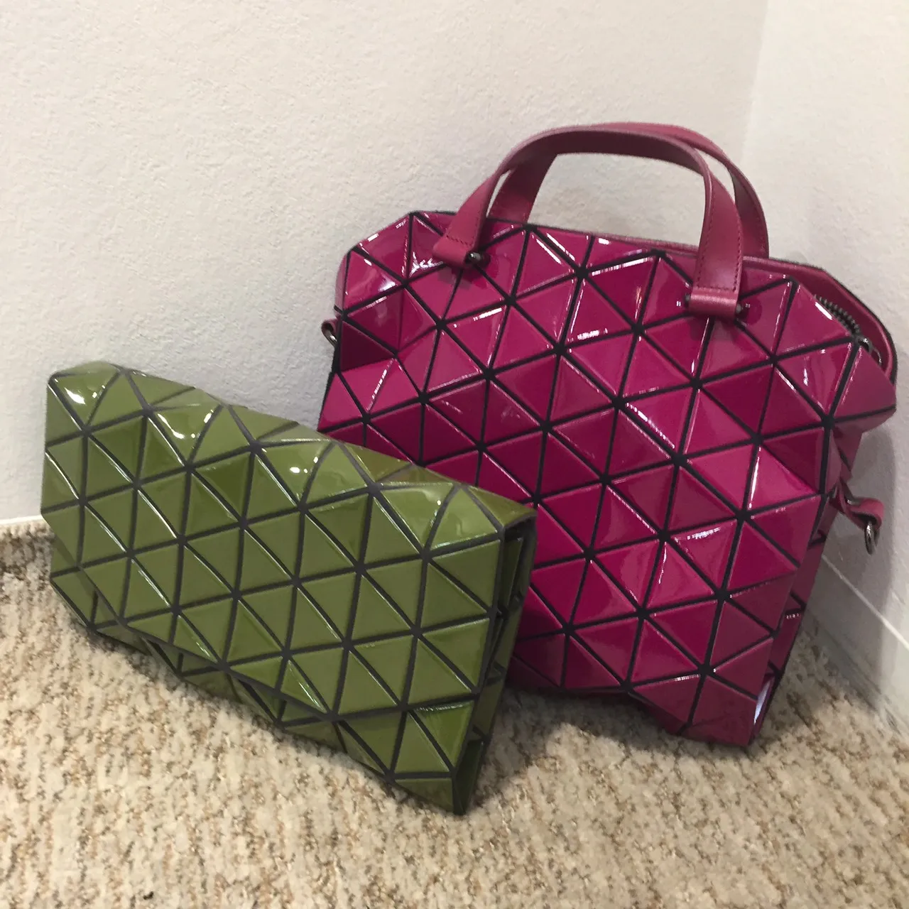 ISSEY MIYAKE BAO BAO ISSEY MIYAKE 2wayハンドバッグ&クラッチバッグorショルダー