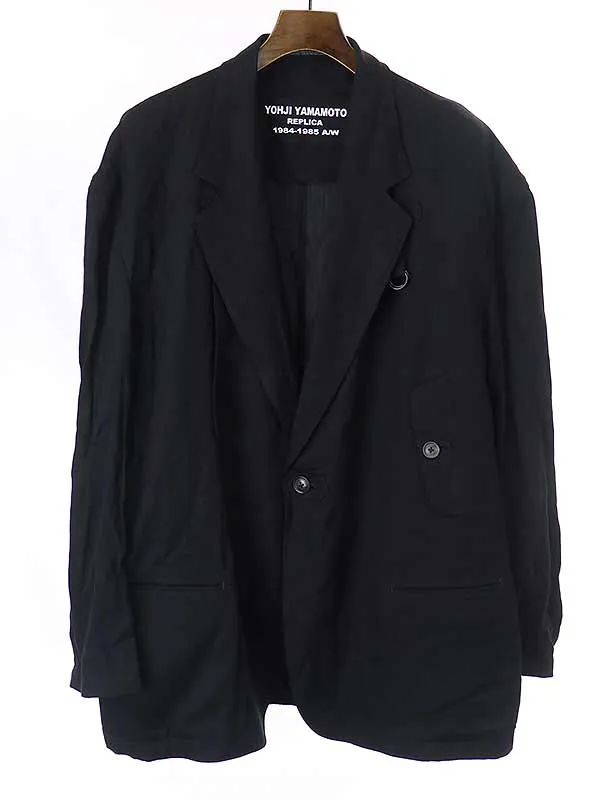 Yohji Yamamoto ヨウジヤマモト プールオム 21SS 1984-1985 REPLICA テンセルジャケット
