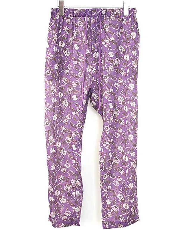 ISABEL MARANT イザベルマランエトワール 18SSコットン花柄イージーパンツ