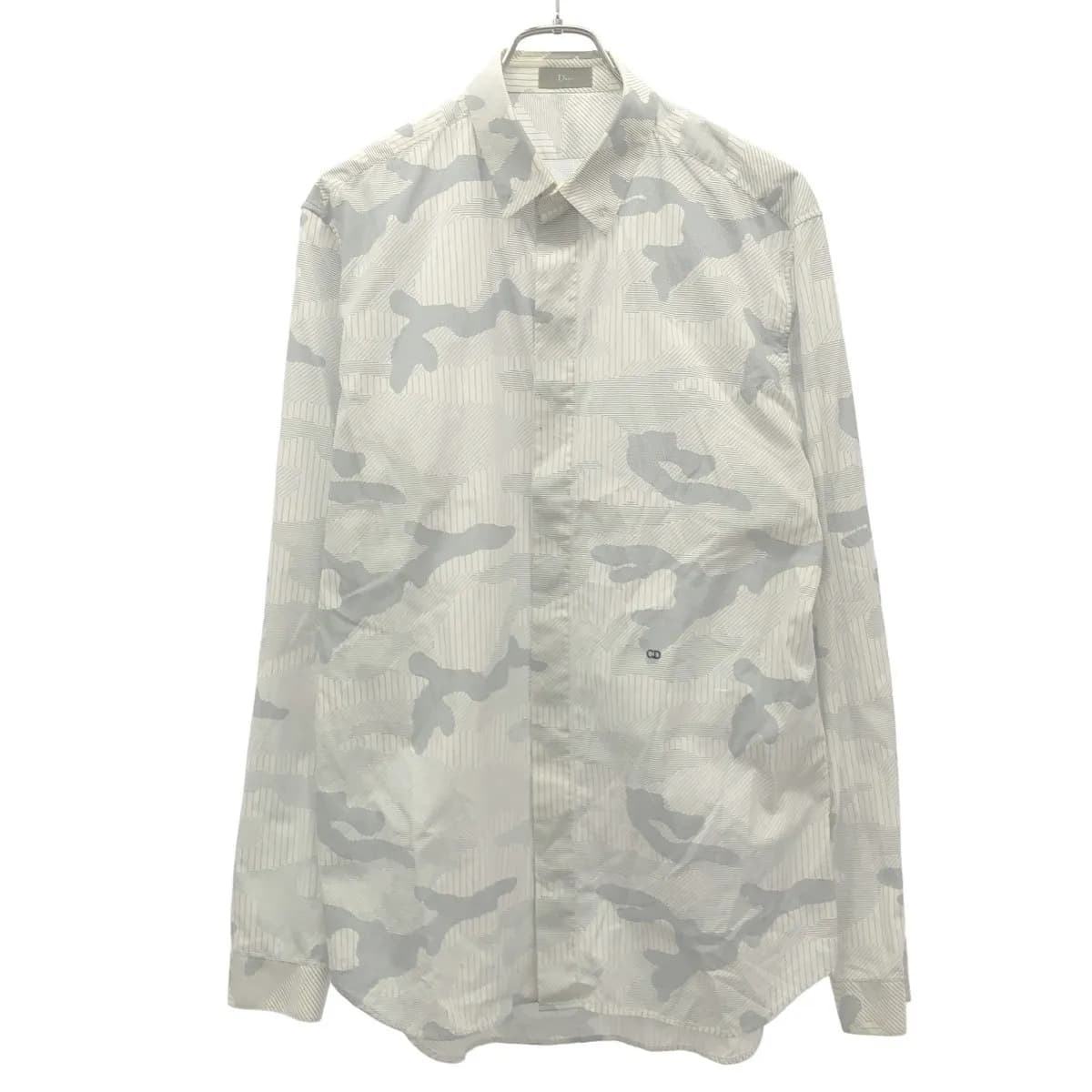 Dior HOMME ディオールオム フライフロントカモフラージュシャツ 663C586Y3604