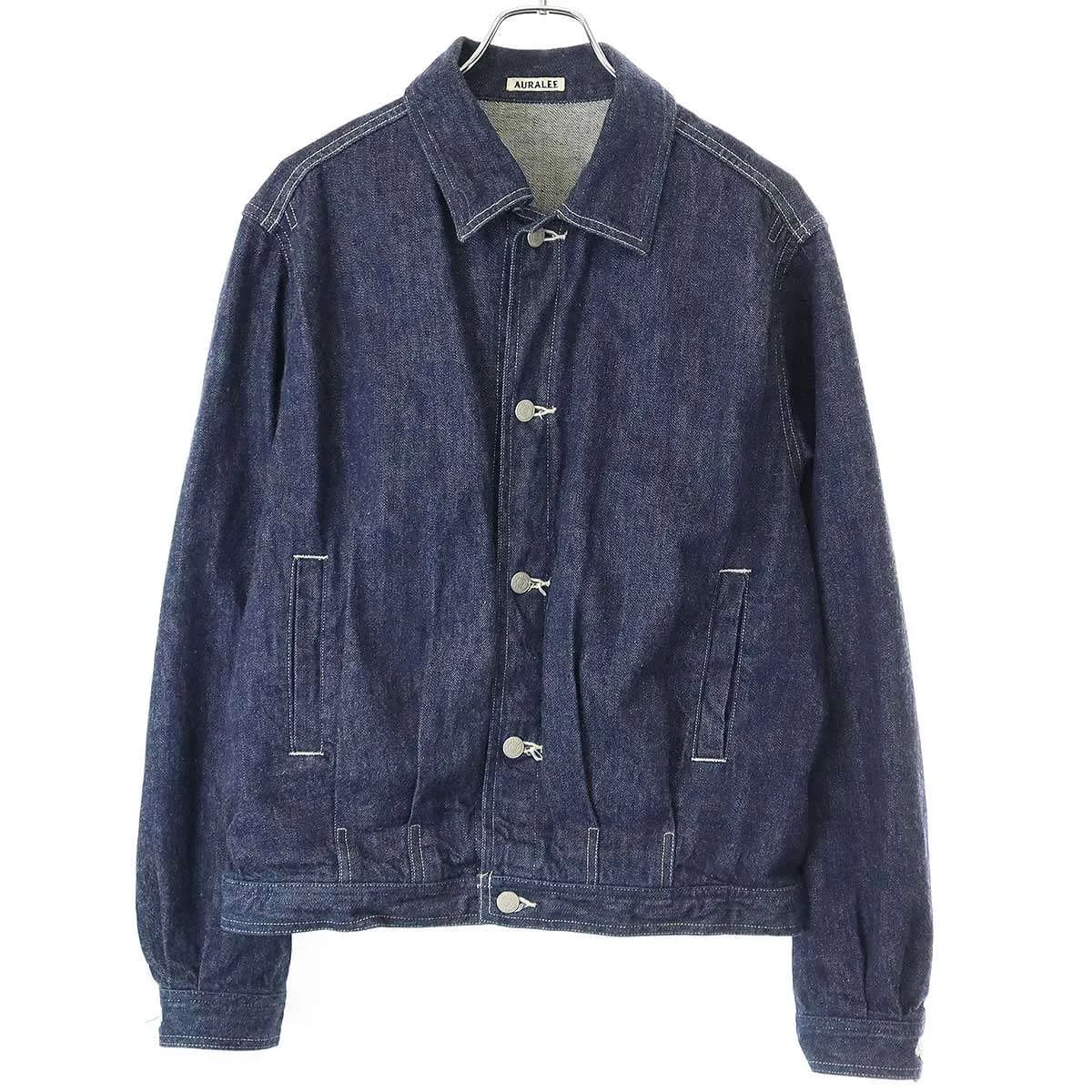 AURALEE オーラリー 22SS SELVEDGE LIGHT DENIM BLOUSON デニムジャケット A22SB01SD
