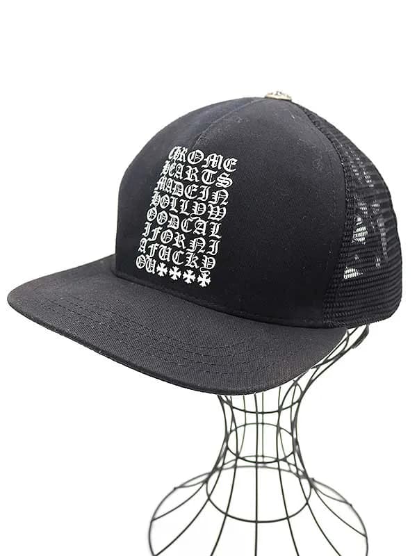 CHROME HEARTS クロムハーツ アイチャートトラッカーメッシュキャップ