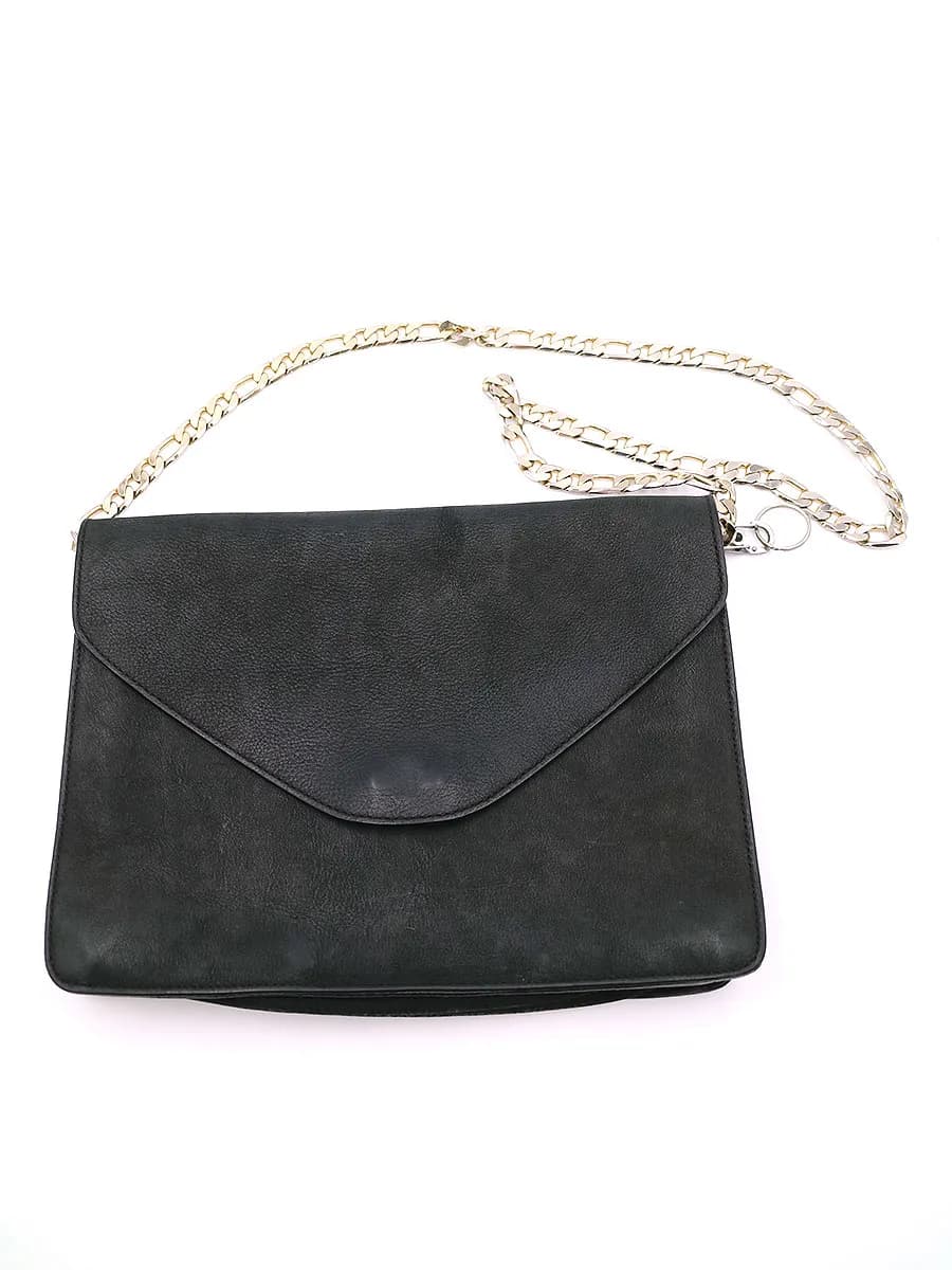 A.P.C. アーペーセー カウレザーフラップショルダーバッグ