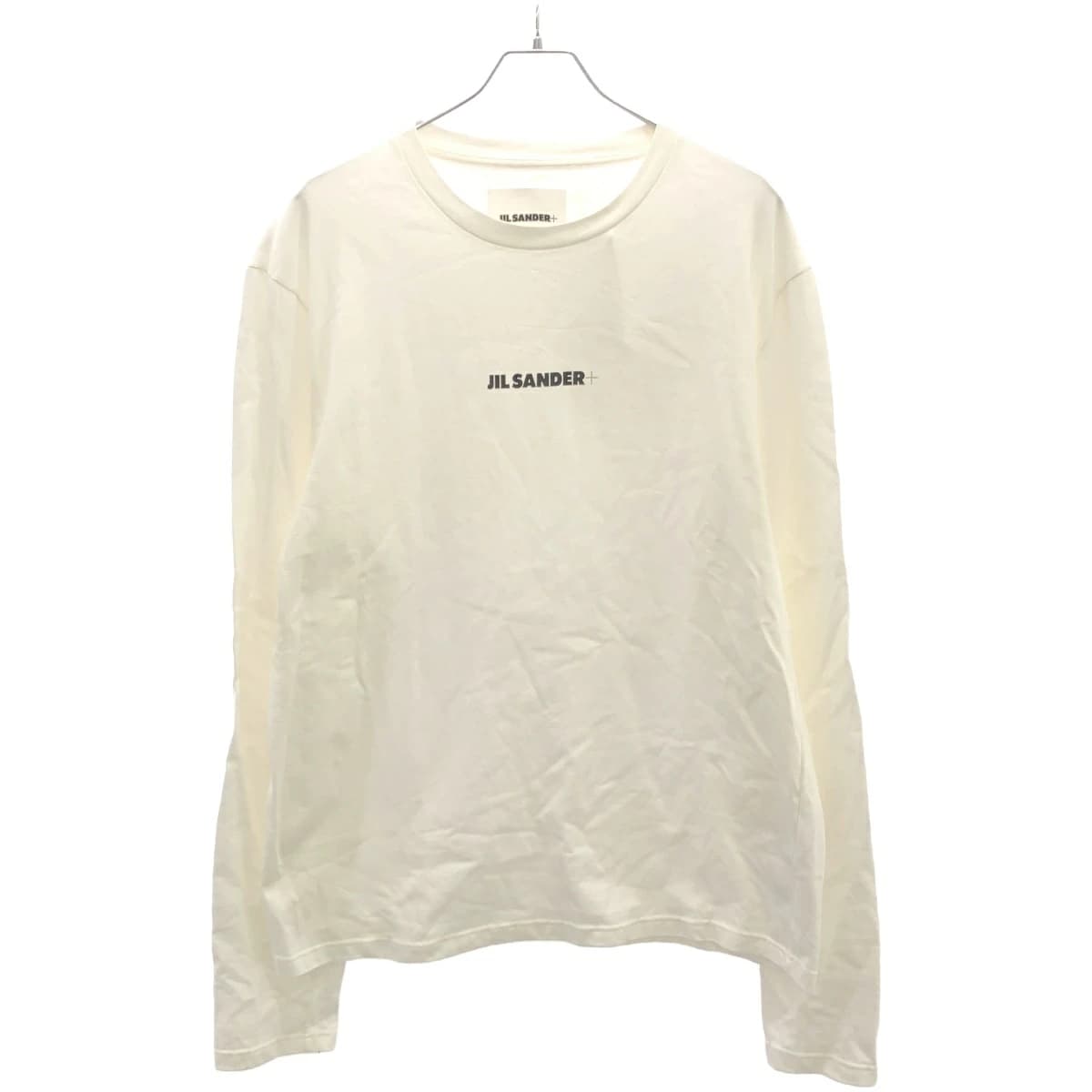 JIL SANDER ジルサンダープラス 24SS ロゴプリントロングスリーブTシャツ J47GC0116 J20103