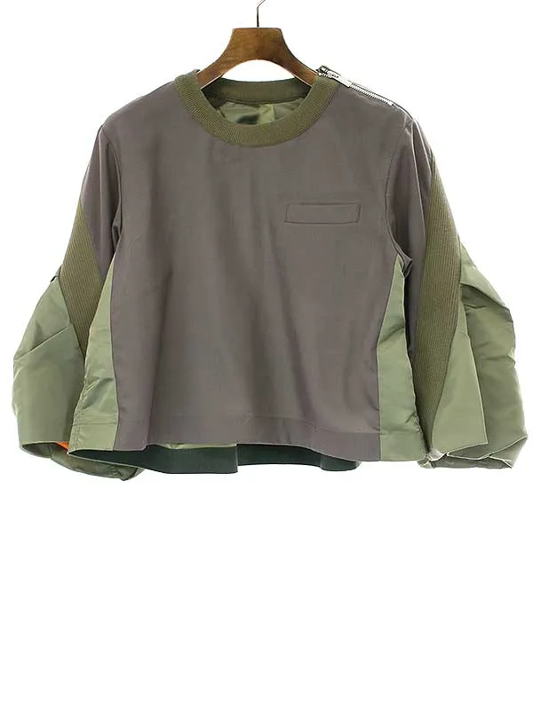 sacai サカイ 23SS Thomas Mason / Cotton Poplin L/S Shirt シャツ