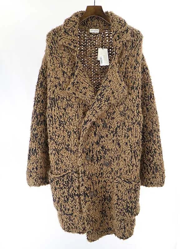 DRIES VAN NOTEN ドリスヴァンノッテン 11AW アルパカロングニットカーディガン