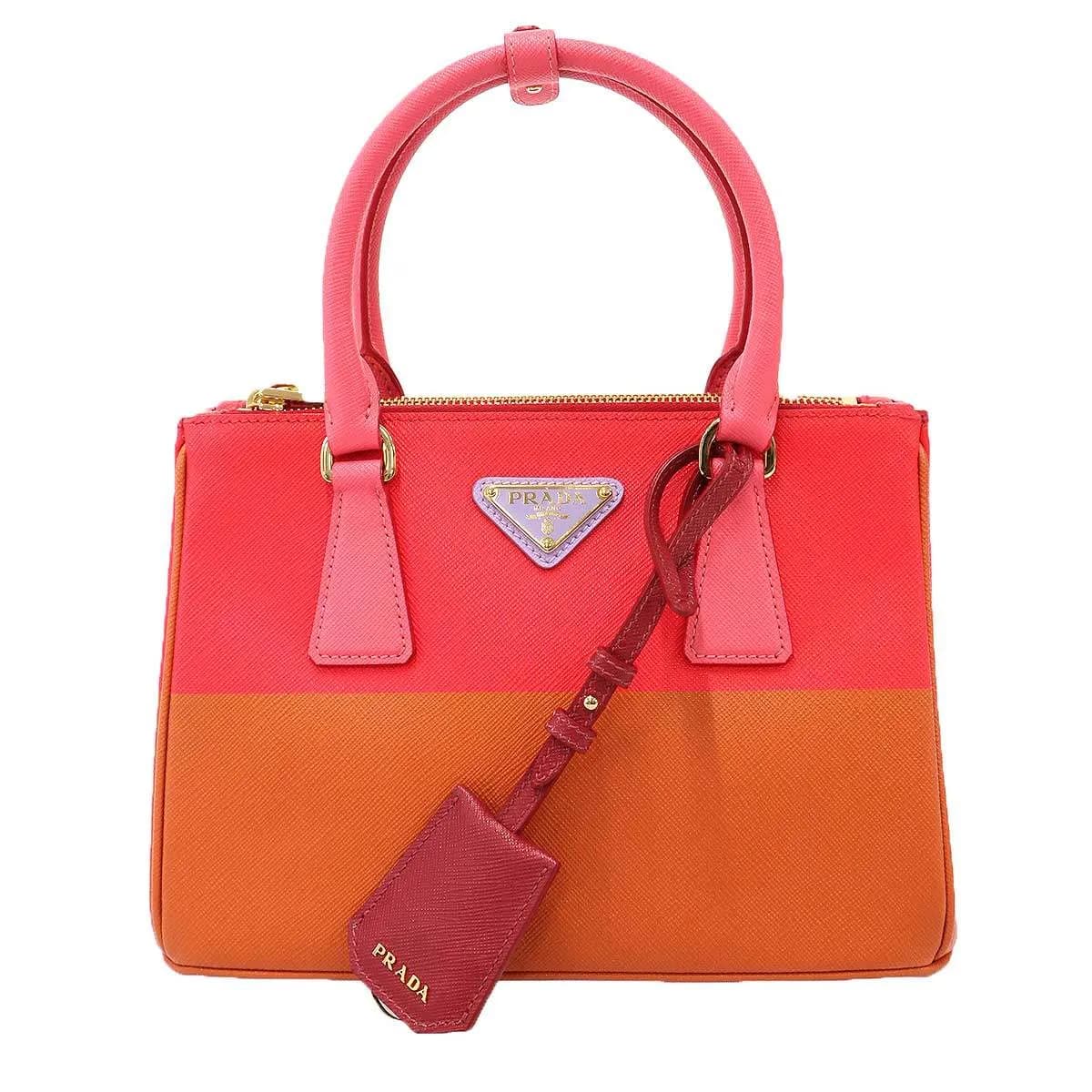 PRADA プラダ Galleria Saffiano Special Edition Small Bag ガレリア バイカラー ショルダーバッグ 1BA896 2FOM F01U6