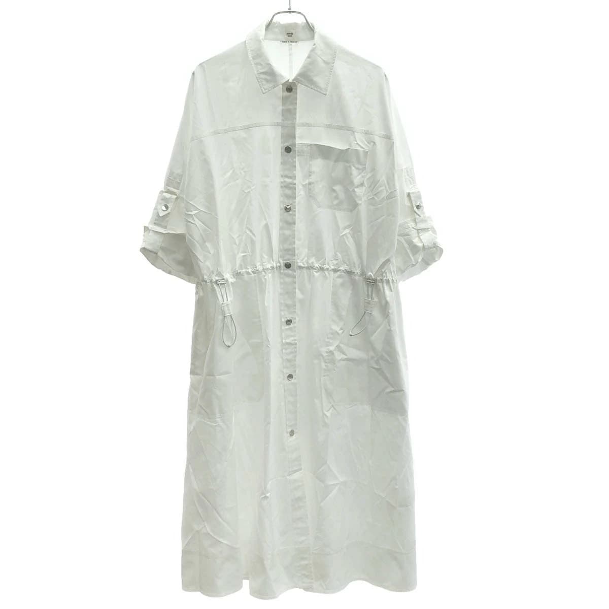 HERMES エルメス 25SS クルードセル シャツドレス ワンピース 5E0573DV