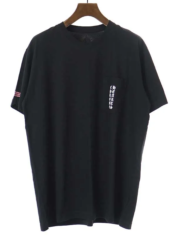 CHROME HEARTS クロムハーツ メッセージプリントポケットTシャツ