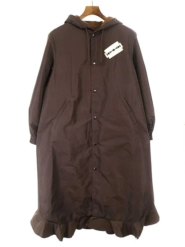 UNDERCOVER アンダーカバー 20AW Peウェザーラッフルプリントロングコーチジャケット