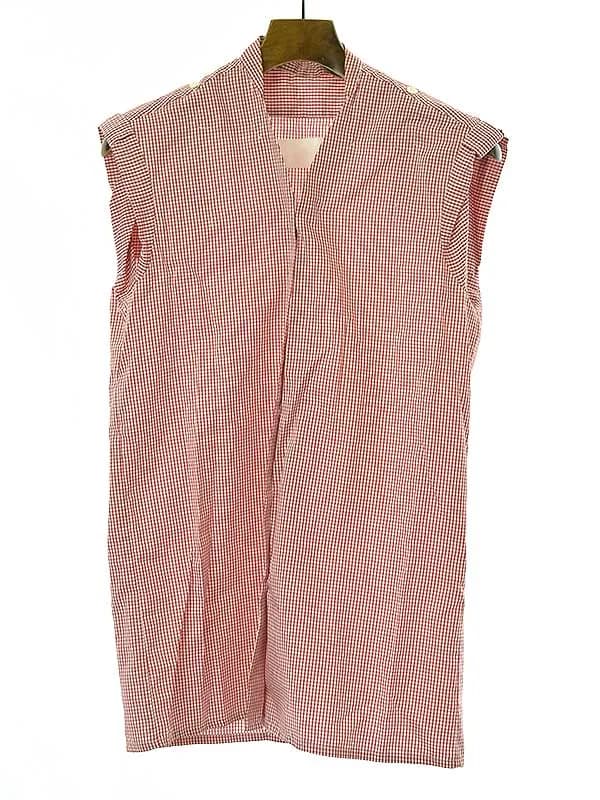Maison Margiela メゾン マルタン マルジェラ 2001SS 初期 アーティザナル フォールディングギンガムチェックシャツ
