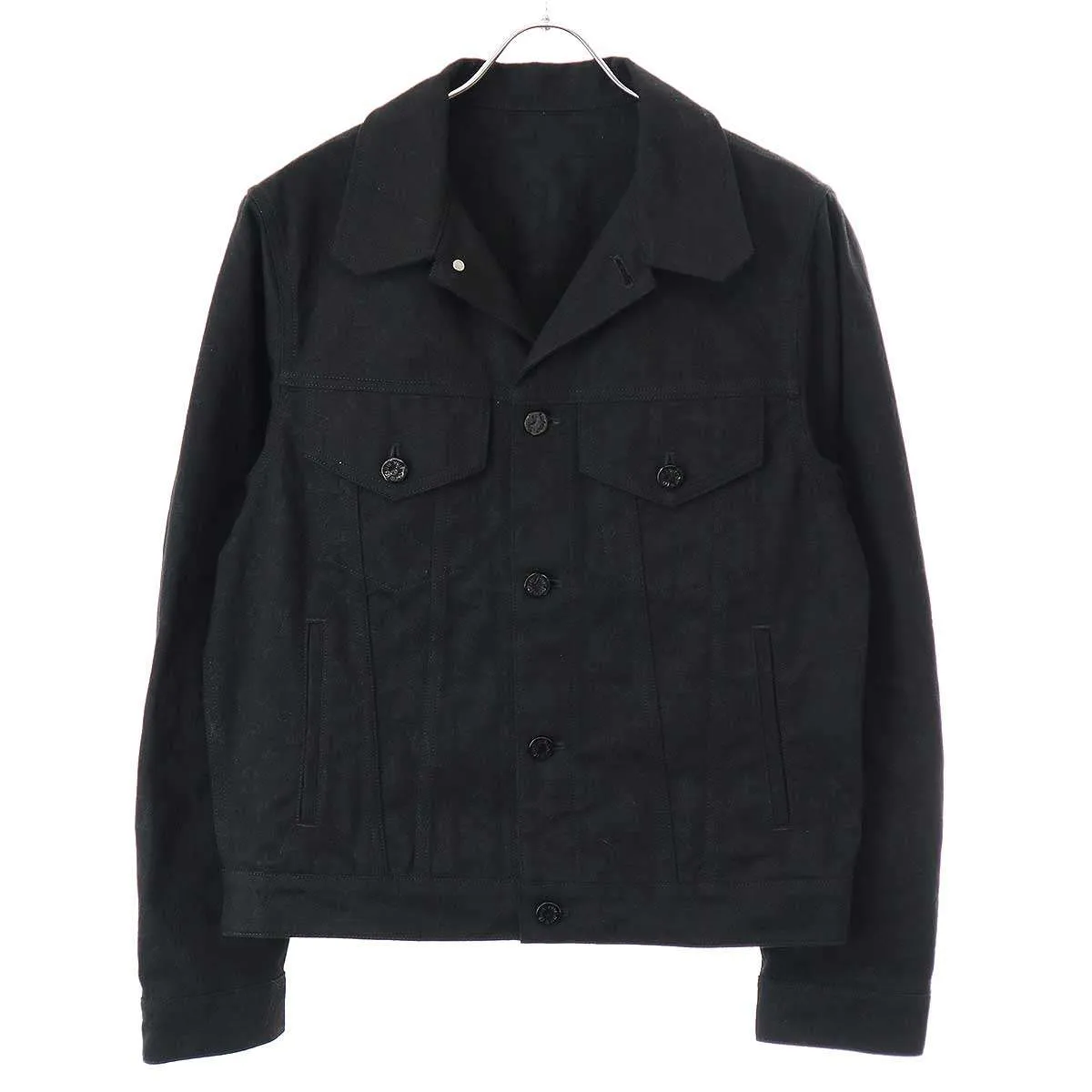 LOUIS VUITTON ルイヴィトン 20SS モノグラムデニムジャケット ブラック