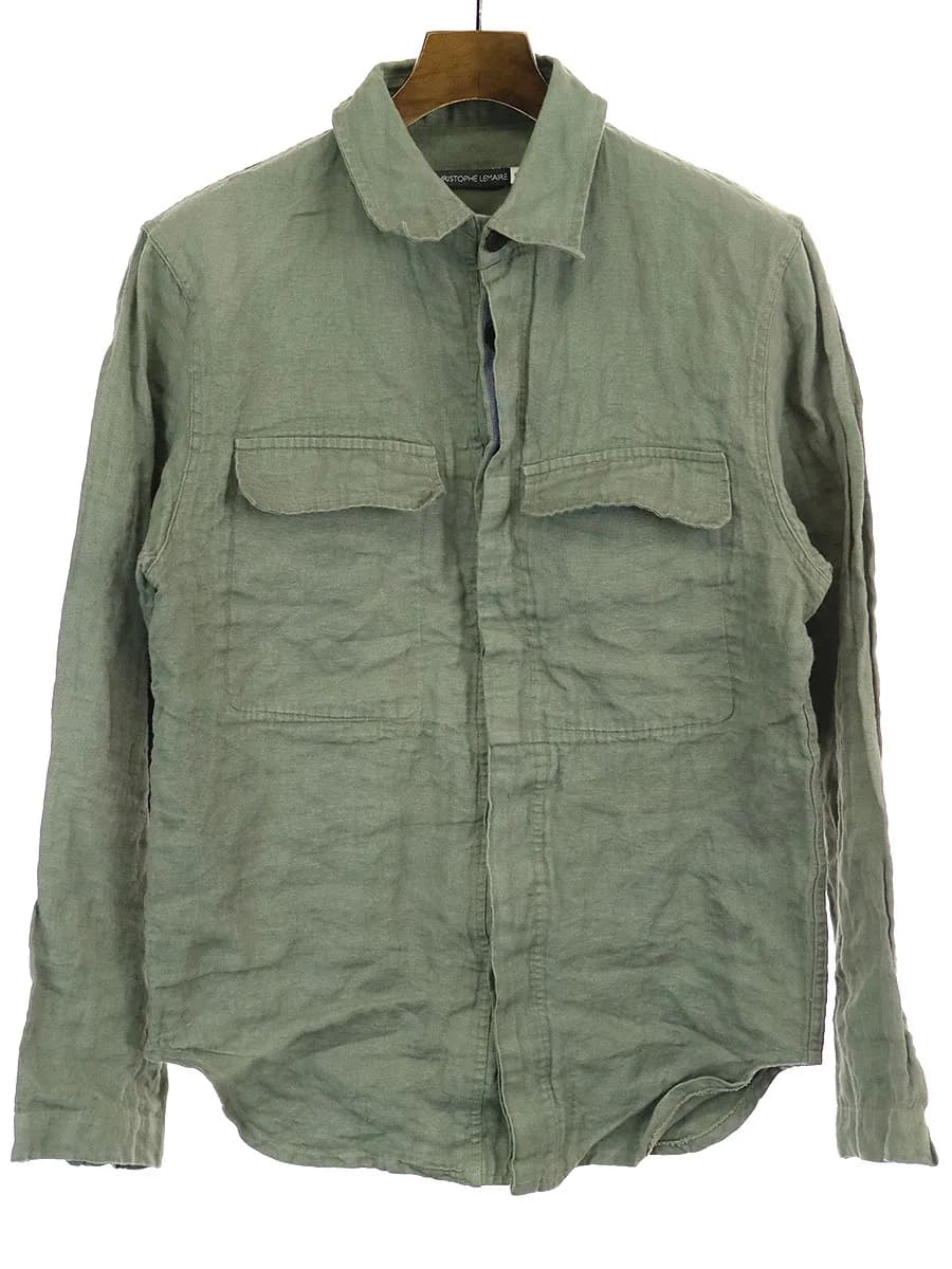 LEMAIRE クリストフ ルメール 00AW MADE IN FRANCE メタルコットンハンティングジャケット