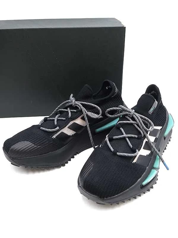 adidas アディダス NMD S1 "Core Black/Altered Blue" ローカットスニーカー
