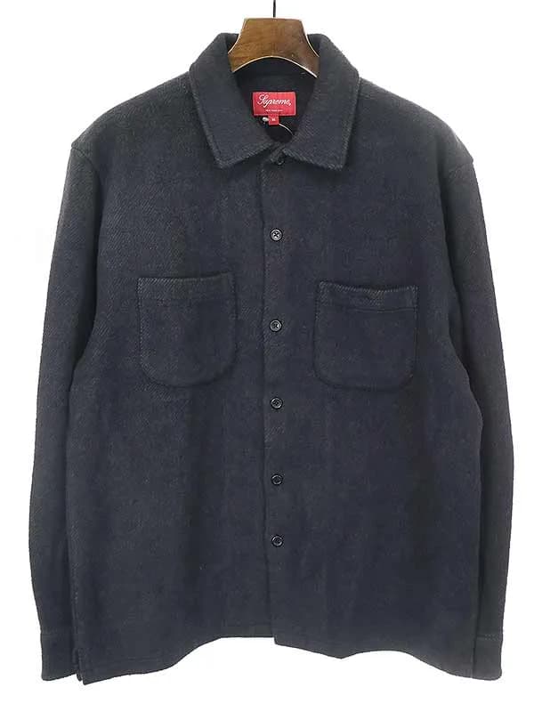 Supreme シュプリーム 22AW Brushed Flannel Twill Shirt フランネルシャツジャケット