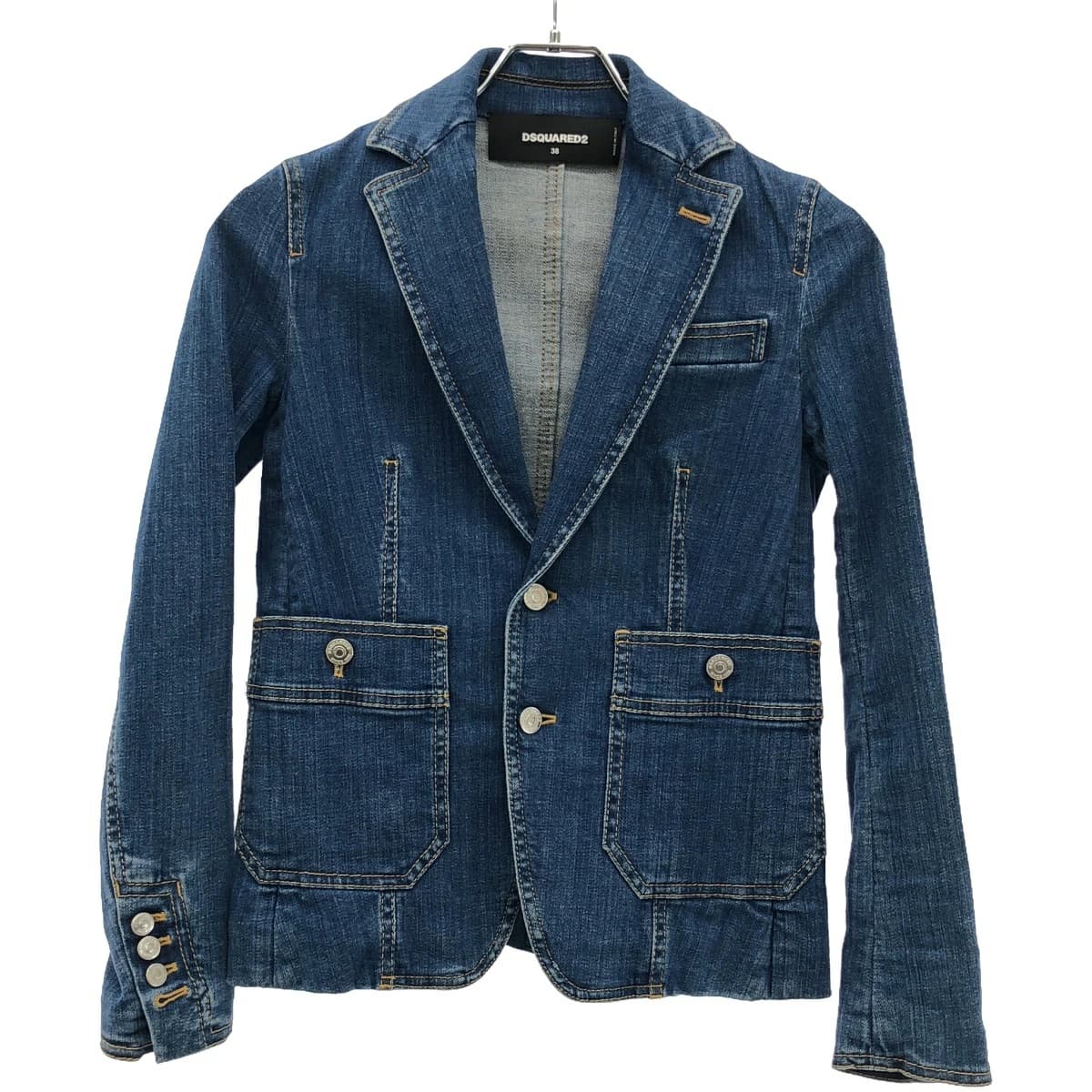 DSQUARED2 ディースクエアード 16SS デニムジャケット&スカート セットアップ