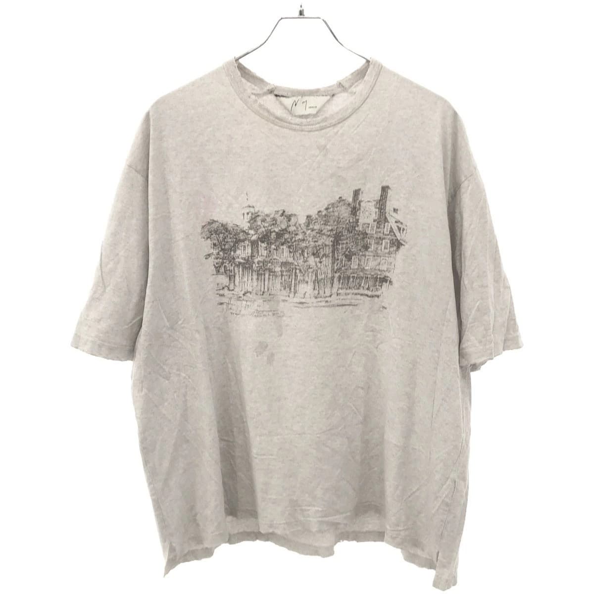 ANCELLM アンセルム 23SS AGING T-SHIRT エイジング加工Tシャツ