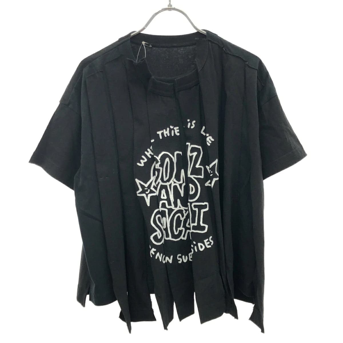 sacai サカイ マークゴンザレス ゴンズ 24AW プリーツプリントTシャツ 24-07464