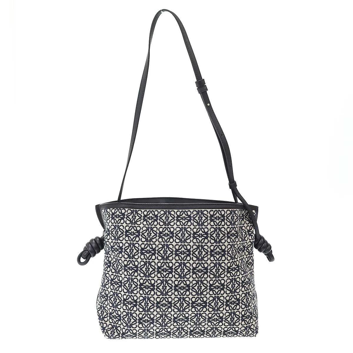 LOEWE ロエベ フラメンコクラッチ アナグラムジャガード ショルダーバッグ