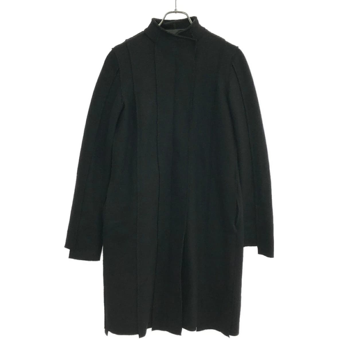 JIL SANDER ジルサンダー スタンドカラージップアップウールコート JDX500C