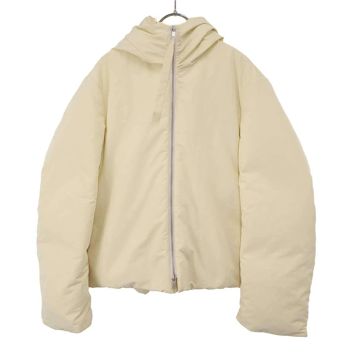 JIL SANDER ジルサンダープラス 22AW DOWN JACKET 06 ナイロンフーデッドダウンジャケット J40AF0009