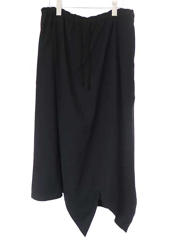 Yohji Yamamoto ビー ヨウジヤマモト 18SS ZIGZAG スカートパンツ