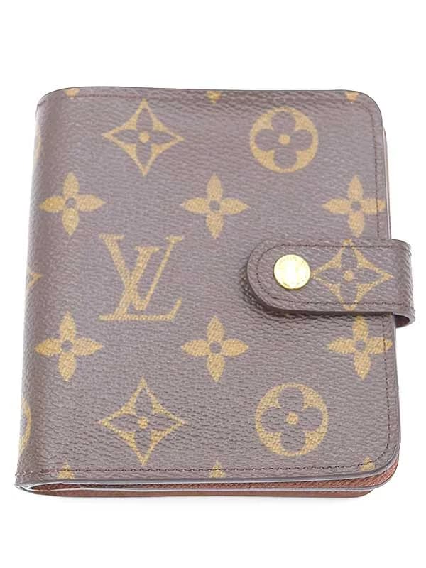 LOUIS VUITTON ルイヴィトン 2001年製 モノグラムコンパクトジップウォレット