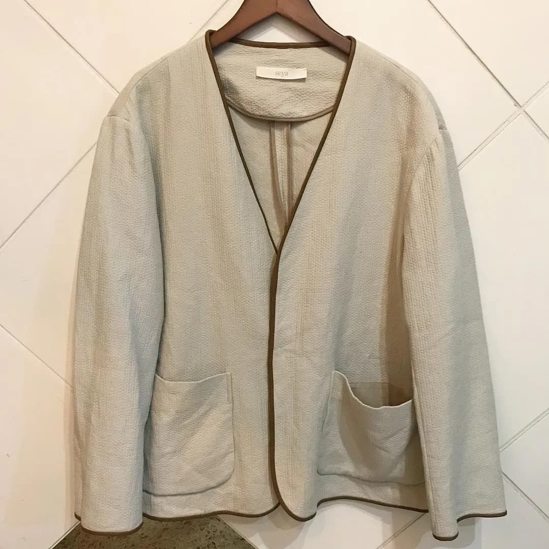 seya. SEYA. 18SS Sashiko jacket