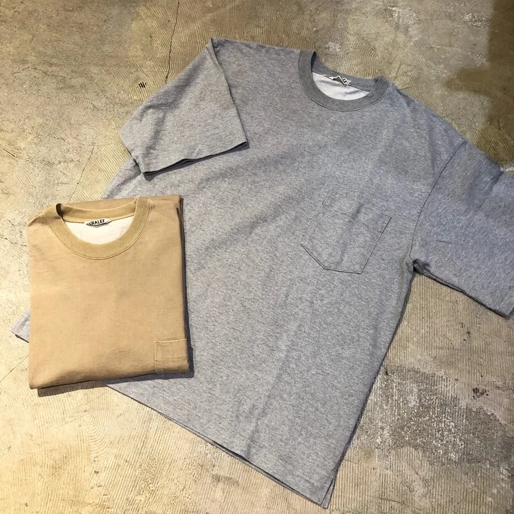 AURALEE AURALEE 16SS STAND-UP TEE