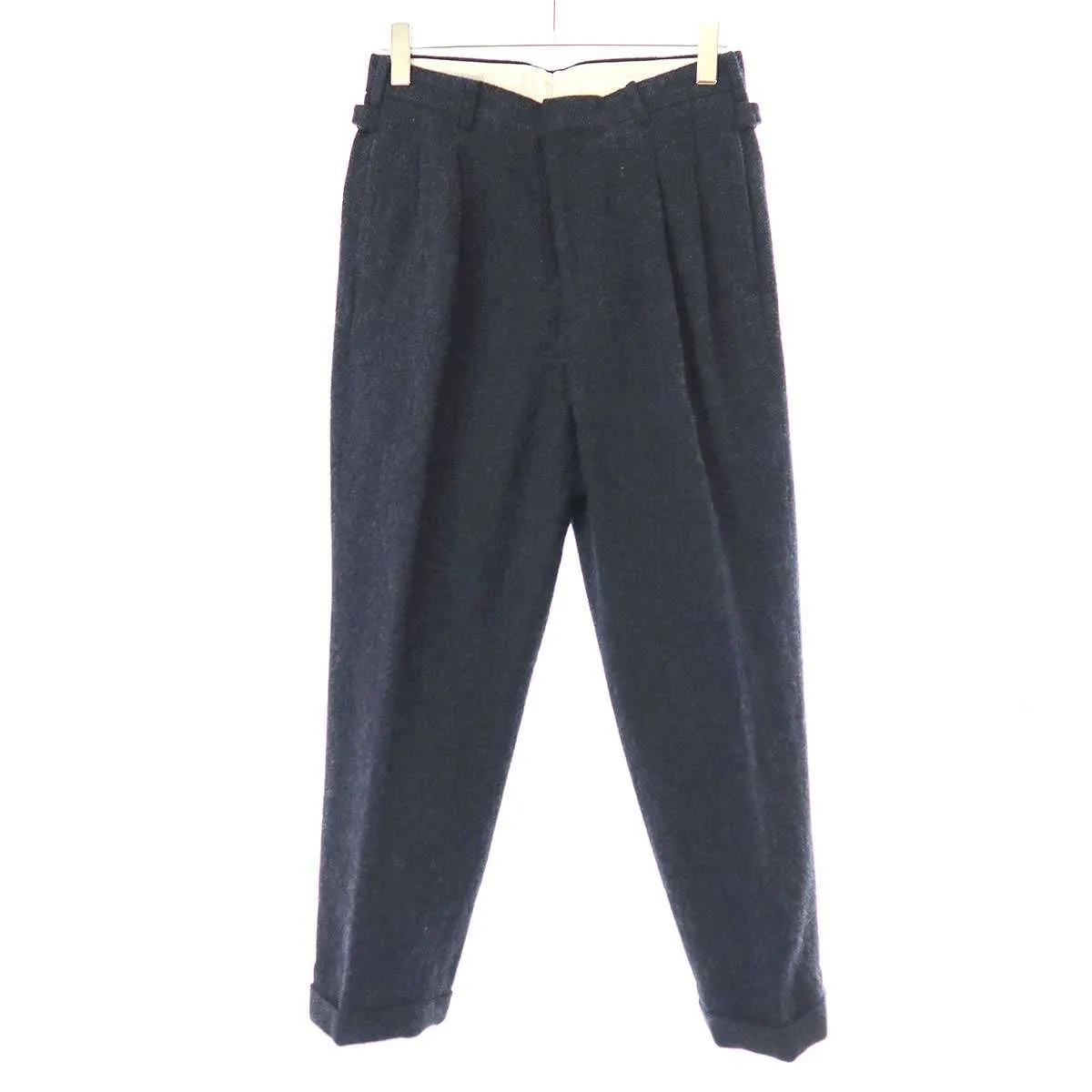 A.PRESSE ア プレッセ 23AW Tweed Two Tuck Trousers ツイード2タックトラウザーズパンツ 23AAP-04-02H