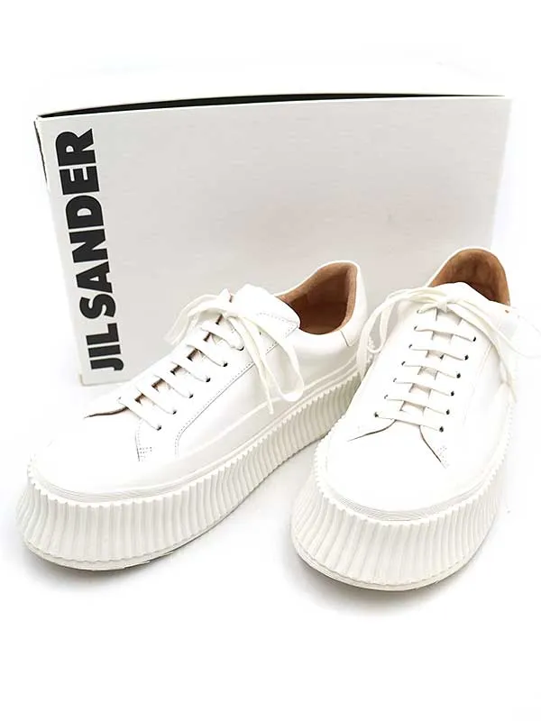 JIL SANDER ジルサンダー SMOOTH LEATHER SNEAKER レザースニーカー